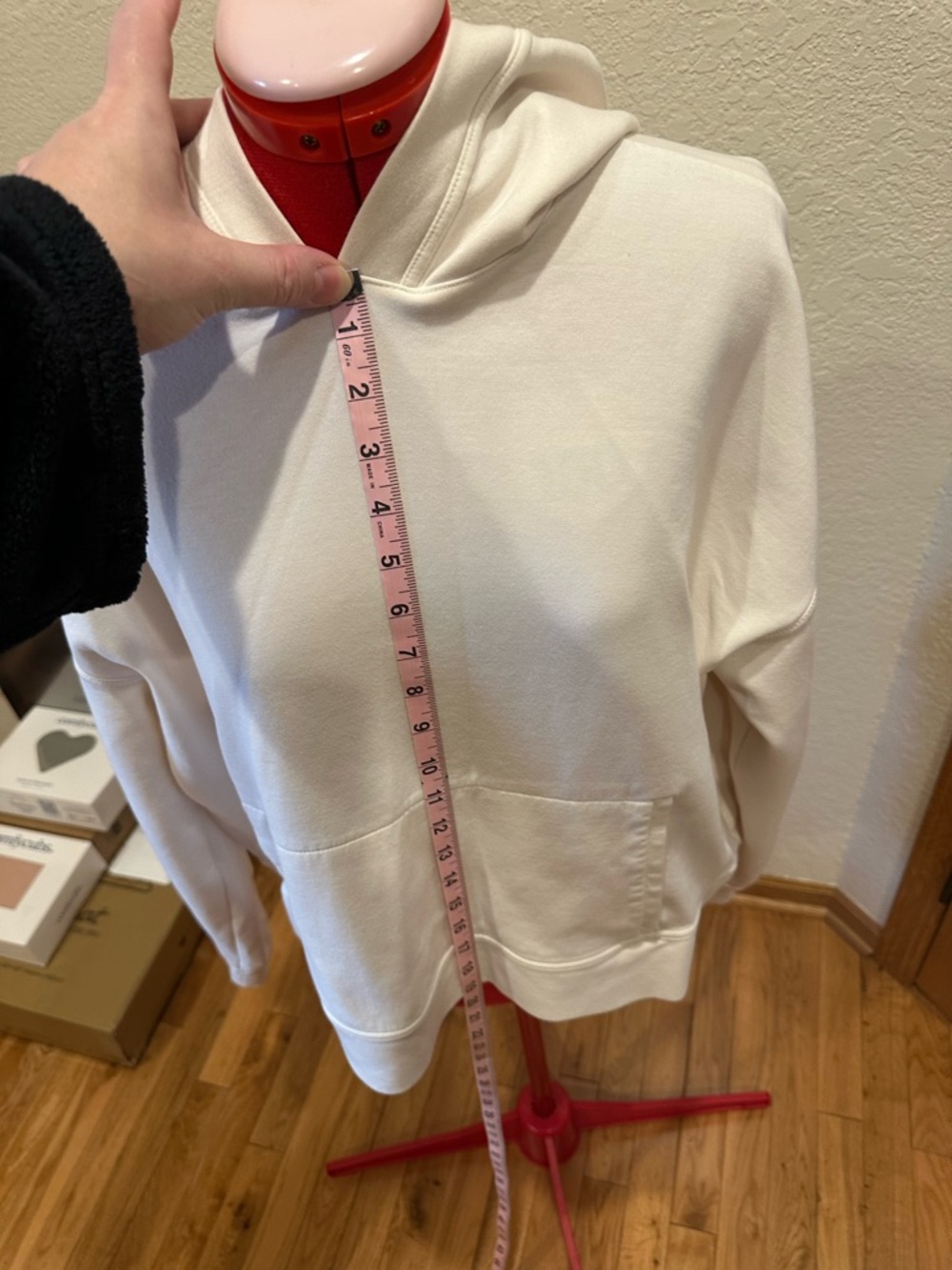 tek gear Cream Pullover Hoodie